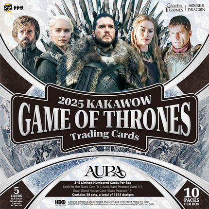 卡卡沃 Kakawow 2025 AURA Game of Thrones 權力的遊戲集換式卡牌遊戲
